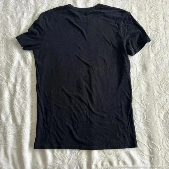 American Eagle Y2K Black cotton short sleeve T-shirt 20x29 Men’s M Vintage Fit - Picture 7 of 8